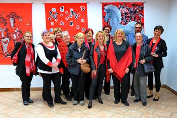 Likovna razstava Likovnega društva Mengeš