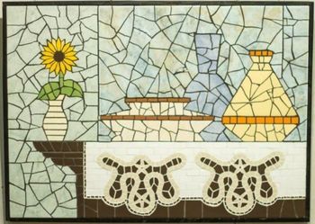 LIKOVNA RAZSTAVA MOZAIKOV SILVESTRA BAJCA