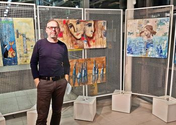 Danilo Jereb gostuje v Stekleni galeriji Logatec 