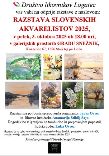 RAZSTAVA SLOVENSKIH AKVARELISTOV 2025
