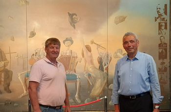 Pomnik miru navdušil Franca Bogoviča