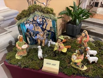 Jaslice v cerkvi v Biljah