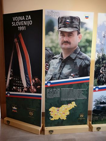 Otvoritev razstave - Borili so se za domovino: naša mejnika 1918 in 1991