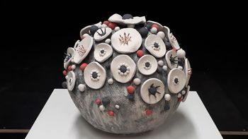 Otvoritev razstave društva keramikov Bilje: "Krogla"