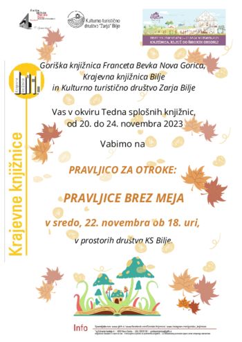 PRAVLJICA ZA OTROKE: PRAVLJICE BREZ MEJA 