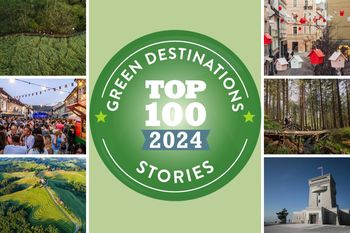 MIREN KRAS tudi v letu 2024 prejemnik nagrade TOP 100 Green Destinations 