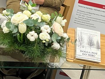 Predstavitev knjige Dolga pot do miru na Cerju