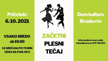 ZAČETNI PLESNI TEČAJ