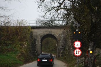 Podvoz v Velikem Gabru odslej varnejši z opozorilnim sistemom COPS@road
