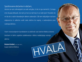 ZAHVALA ŽUPANA DUŠANA KREBLA