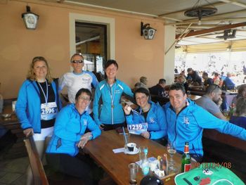 Člani ŠD Tek je lek na Istrskem maratonu