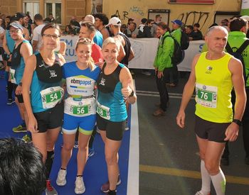 Tekači ŠD Tek je lek na Ljubljanskem maratonu