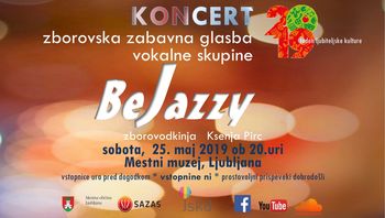 KONCERT zabavna glasba vokalne skupine BeJazzy