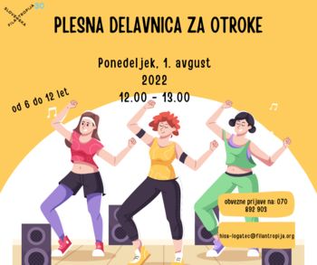Plesna delavnica za otroke