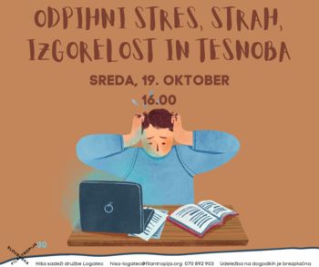 Opihni stres, strah, izgorelost in tesnobo