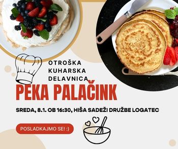 PEKA PALAČINK za otroke 