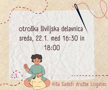 Otroška šiviljska delavnica 