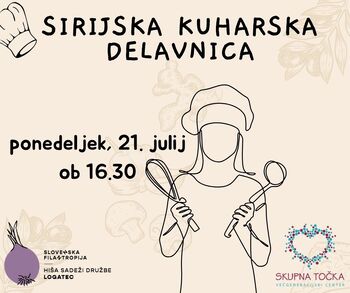 SIRIJSKA KUHARSKA DELAVNICA
