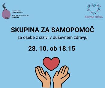 Prvo srečanje skupine za samopomoč