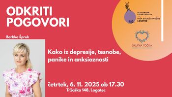 Odkriti pogovori - Kako iz depresije, tesnobe, panike in anksioznosti