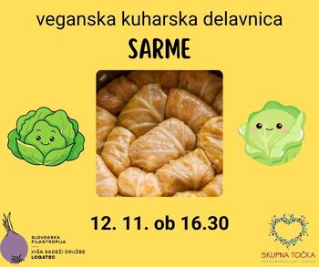 Veganska kuharska delavnica - sarme