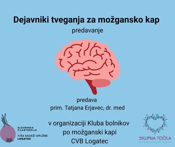 Predavanje o dejavnikih tveganja za možgansko kap
