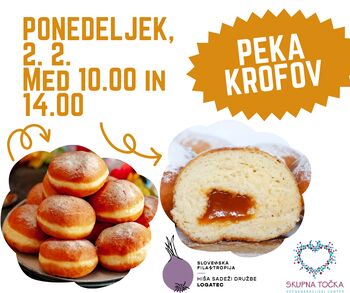 Delavnica peke krofov 