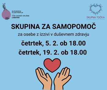 Skupina za samopomoč za odrasle z izzivi v duševnem zdravju 