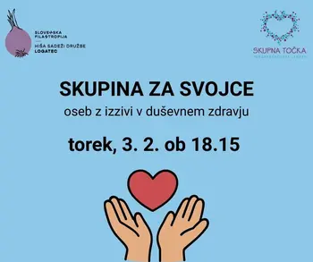 Skupina za svojce oseb z izzivi v duševnem zdravju 