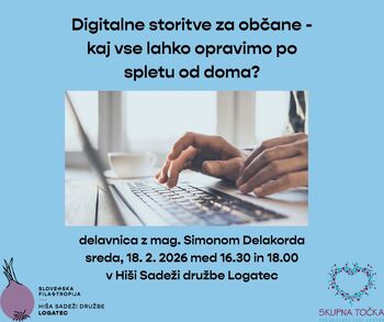 Digitalne storitve za občane - kaj vse lahko opravimo preko spleta od doma? 