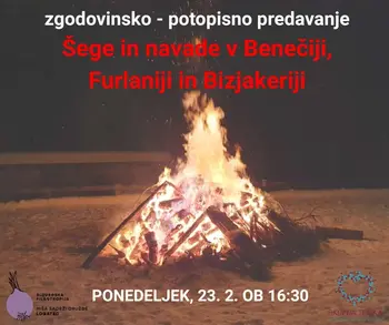 Šege in navade v Furlaniji, Benečiji in Bizjakeriji - predavanje 