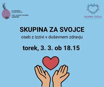 Skupina za svojce oseb z izzivi v duševnem zdravju 