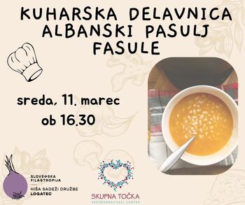 KUHARSKA DELAVNICA - ALBANSKI PASULJ