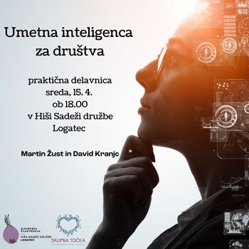 Umetna inteligenca za društva - praktična delavnica 
