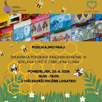 Delavnica poslikave panjskih končnic