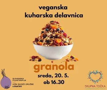 Veganska kuharska delavnica - granola 