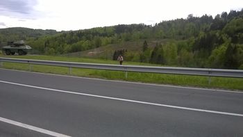 Delovna akcija OZVVS Trebnje na Medvedjeku 