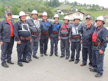 Starejši gasilci PGD Socka na pokalnem tekmovanju