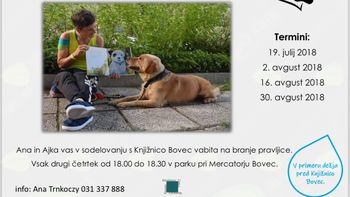 Bralne urice z Ano in labradorko Ajko