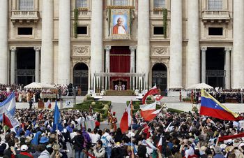 "Santo subito!" - "Takoj svetnik!"