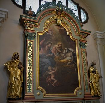 BAMBINIJEVA SLIKA SV. JOŽEFA V KOMENDI 