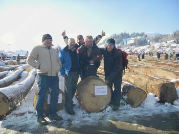 Ogled najvrednejših gozdnih "sortimentov" v Slovenj Gradcu