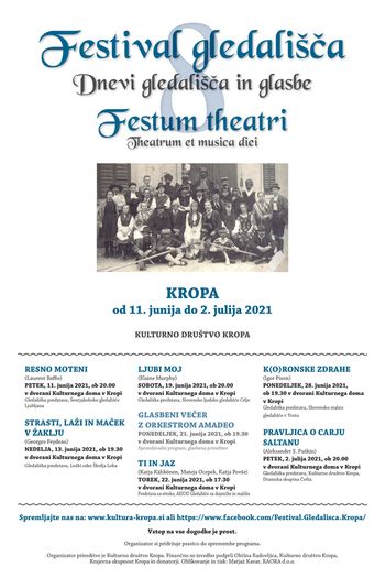 VIII. FESTIVAL GLEDALIŠČA V KROPI 