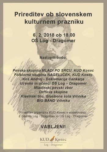 Proslava za Prešernov dan