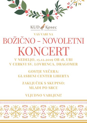 Božično novoletni koncert