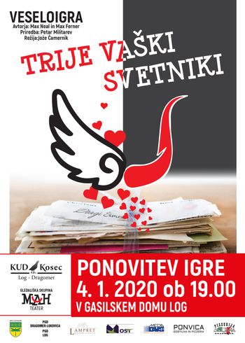 VESELOIGRA "TRIJE VAŠKI SVÉTNIKI"   PONOVITEV !!!