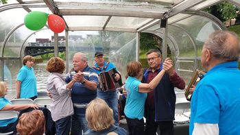 "Koncert" na Ljubljanici