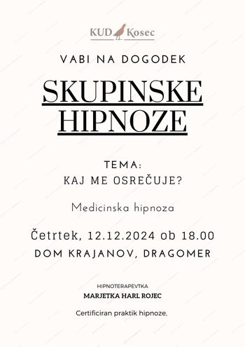 Skupinska hipnoza