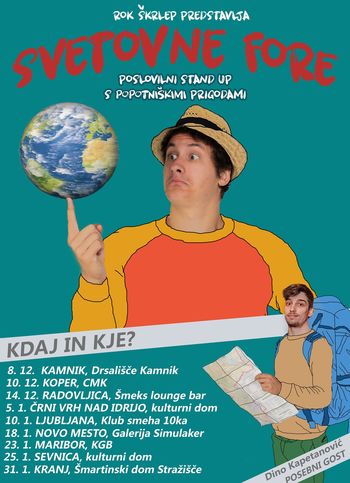 Stand up predstava Svetovne fore