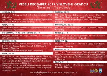 Koncert Božičnega zborčka 2. OŠ Slovenj Gradec